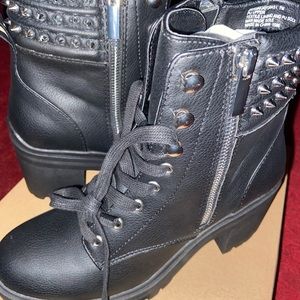 Brand new studded boots